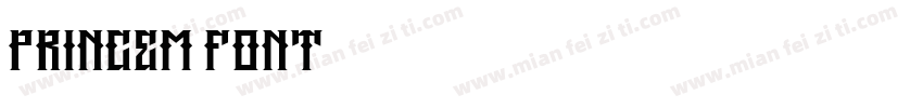 princeM font字体转换